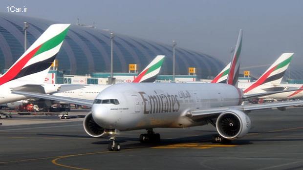 فرود اضطراری بوئینگ 777 امارات